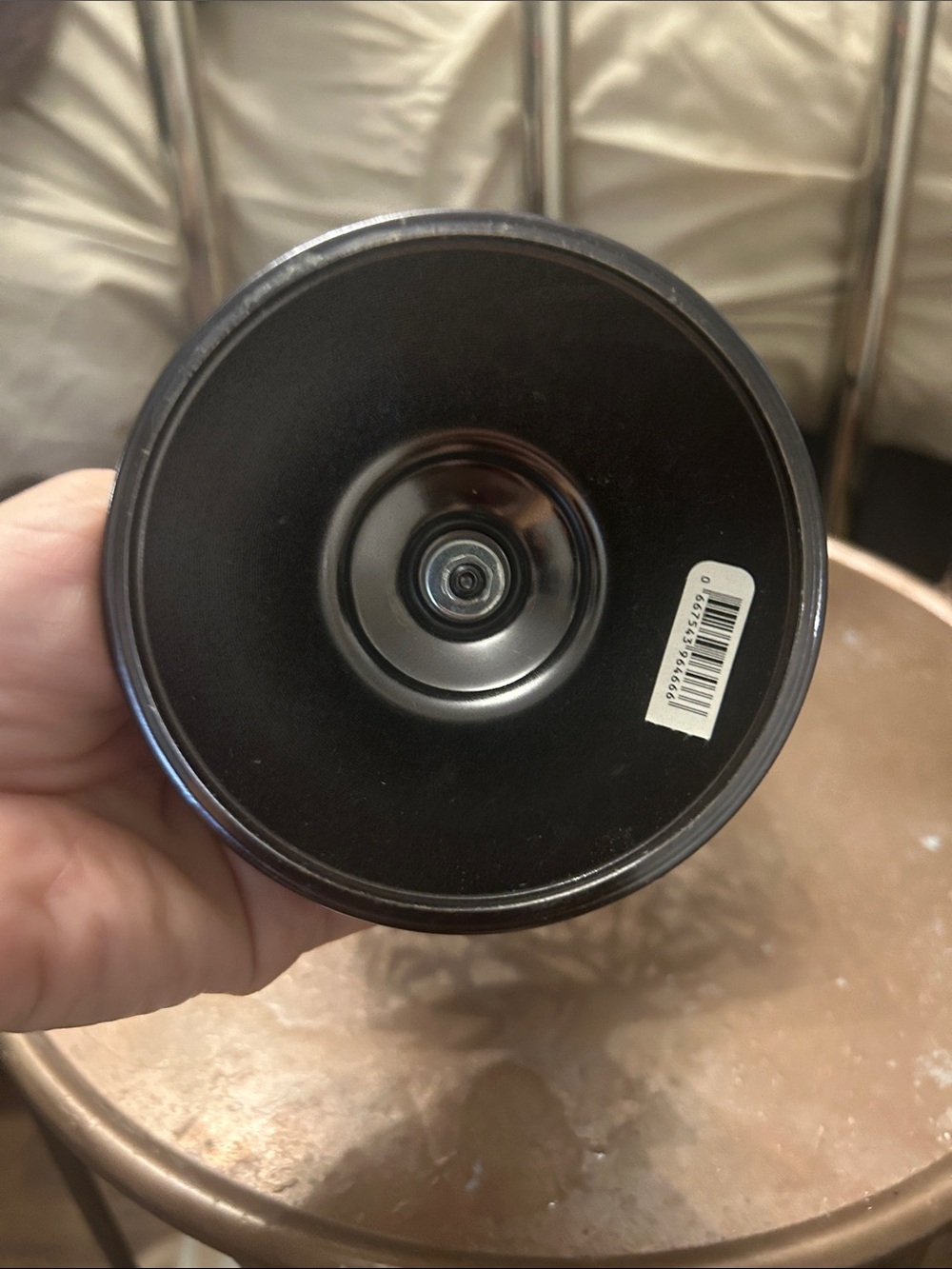 Bath & Body Works Black Leaf Cutout Pedestal Candle Holder - Picture 5 of 7
